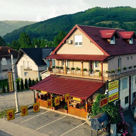 Restoran & Motel Manjez Bijelo Polje Dış mekan fotoğraf